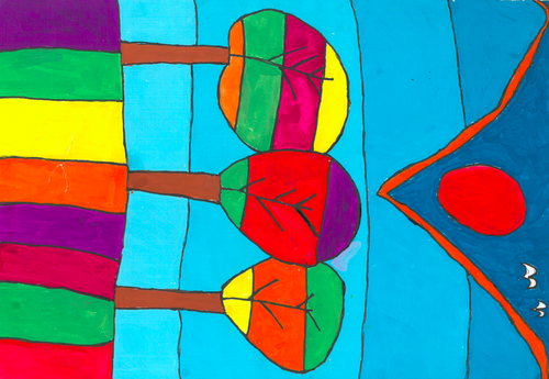 采購(gòu)部趙欣侄女婿 李墨《樹(shù)》